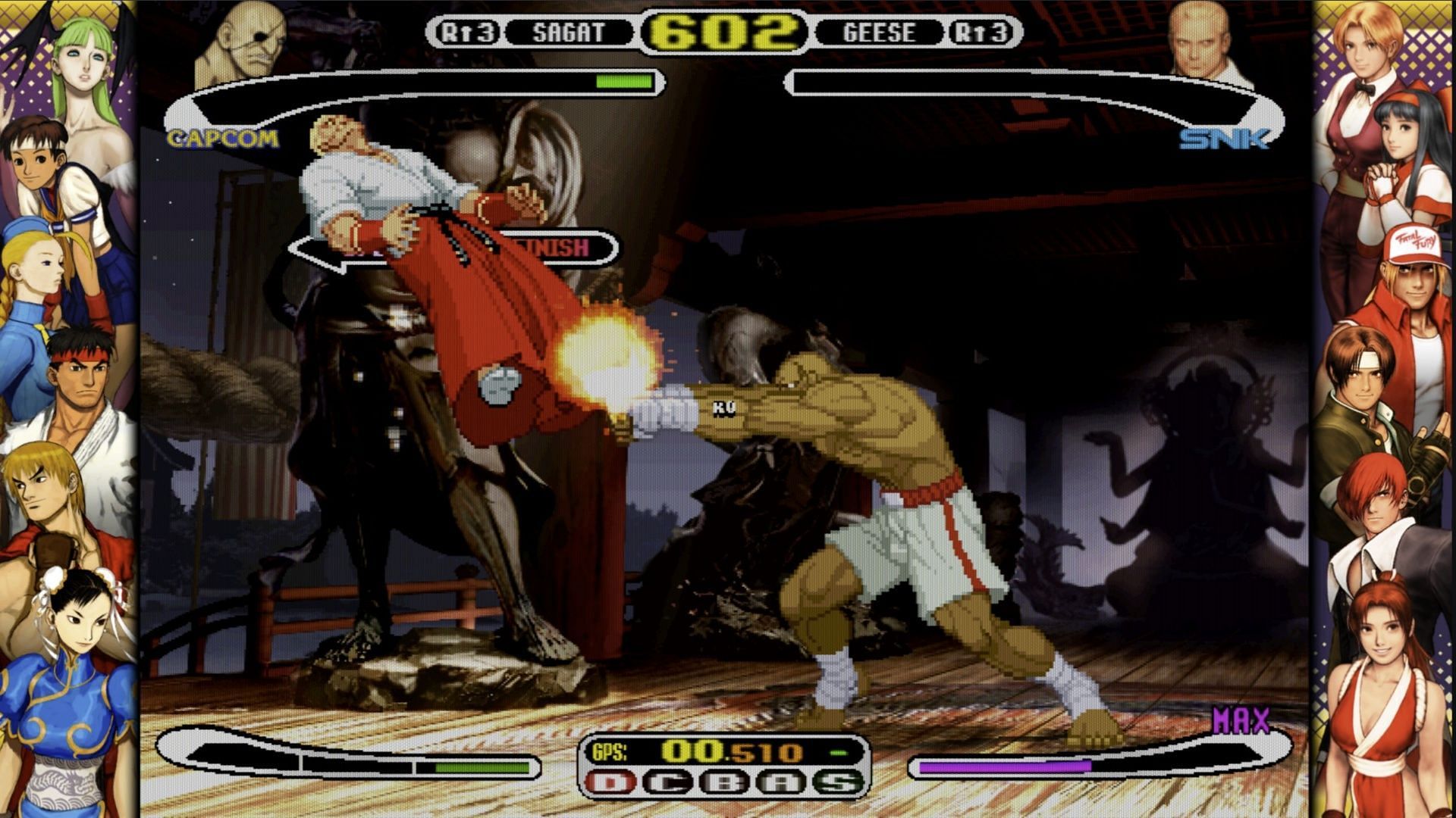 This screenshot was taken moments before a total disaster (Image via Capcom)